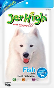 Jerhigh Real Fish Meat stick treats