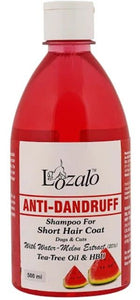 Lozalo Anti Dandruff Short Hair Coat Shampoo For Dogs & Cats 500 ml