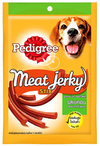 Pedigree Meat Jerky Stix Dog Treat Bacon, 60g Pack