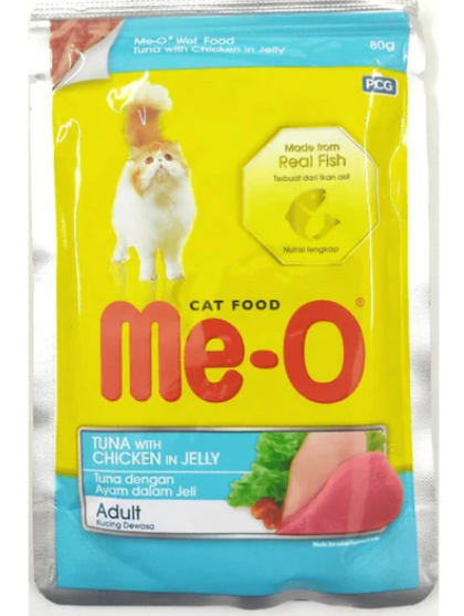 Meo Tuna with Chicken in Jelly 80 gms