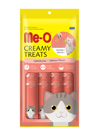 Meo Creamy Treats Salmon Flavor