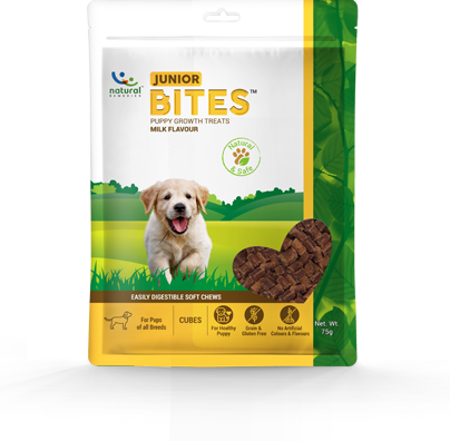 Natural Remedies Junior Bites Health Treats - Milk Flavour