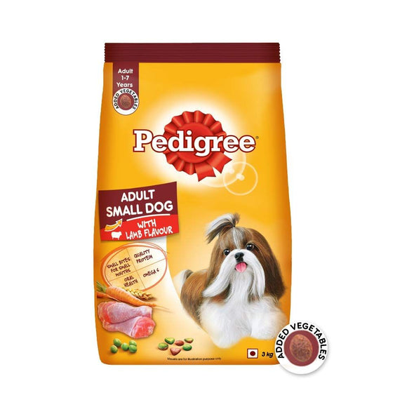 Pedigree Adult Small Dog With Lamb Flavour