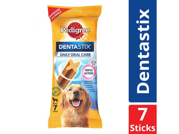 Pedigree Dentastix Large Breeds 25+ Kgs Treats 7 Pcs