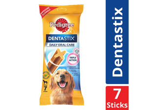 Pedigree Dentastix Medium Breeds (10-25 Kgs) Treats 7 Pcs