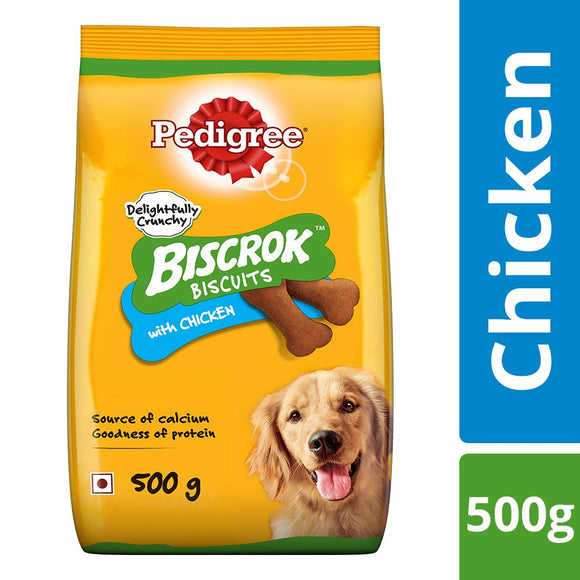 Pedigree Biscrok Biscuits With Chicken