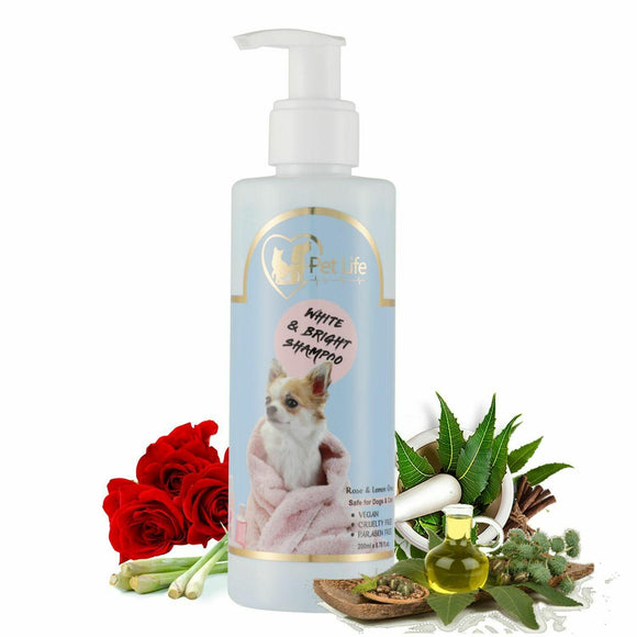 Pet Life White And Bright Shampoo(200ml)