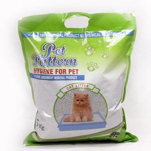Pet Pattern Clumping Cat Litter 5 Kg