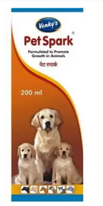 Venky's Pet Spark Multivitamin Supplement - 200 ml