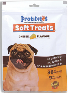 PROTIBITES Dog Treats Cheese Flavor