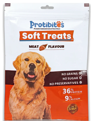 PROTIBITES Dog Treats Meat Flavor