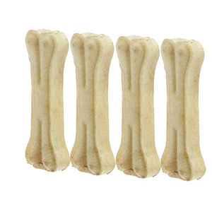 Pawzy Natural Raw Hide Bones 5" pack of 4