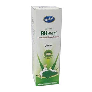 Venky's RKleen Liver and Kidney Cleanser Animal Feed Supplement 200ml for Dog & Cat