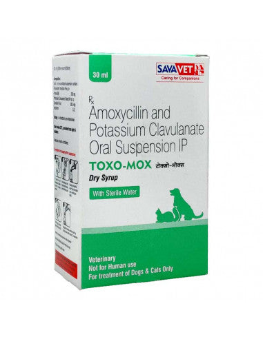 Savavet Toxo Mox Dry Syrup 30 ml