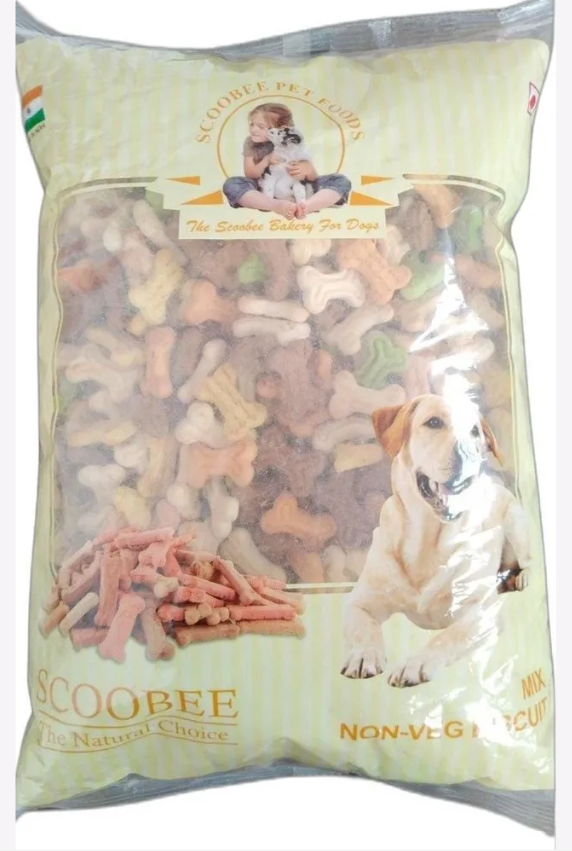 Scoobee Pet Non-Veg Mix Biscuits