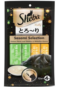 SHEBA SASAMI SELECTION CAT TREATS 48GM