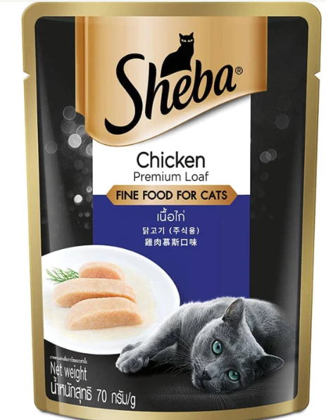 Sheba kitten 2024 wet food