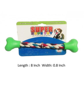 Super Chewers Bone Cotton Rope Toy Small