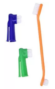 Pawzy Toothbrush Set For Dogs & Cats Pet Toothbrush