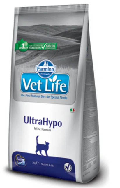 Farmina Vetlife Ultra Hypo, 2 Kgs – Cat Dry Food