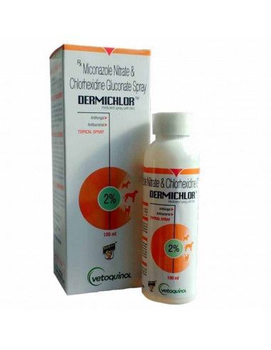 Vetoquinol Dermichlor Spray